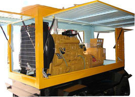 革吉移动电站(移动柴油发电机组) 革吉移动电站(移动柴油发电机组)